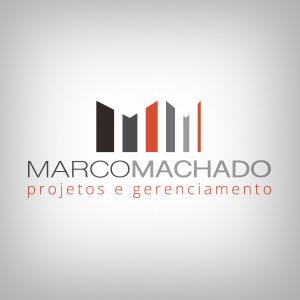 Desenvolvimento de marca para a empresa Marco Machado Projetos e Gerenciamento.