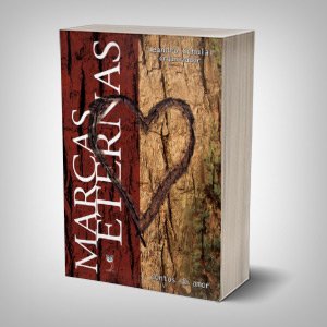 Capa de livro - Marcas Eternas